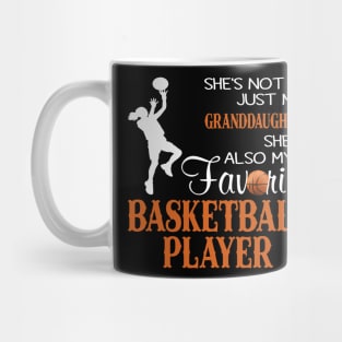 Granddaughter Favourite Baseball Player Costume Gift Mug